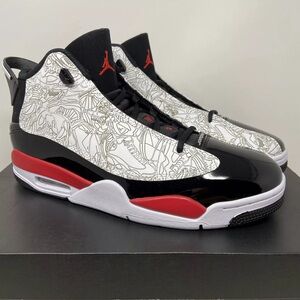 Nike Air Jordan Dub Zero White Red Black Bred